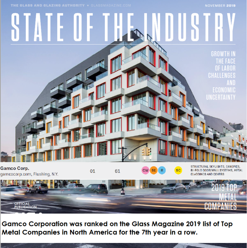 Gamco Corporation Ranks Among the Top Architectural Metal Companies GAMCO